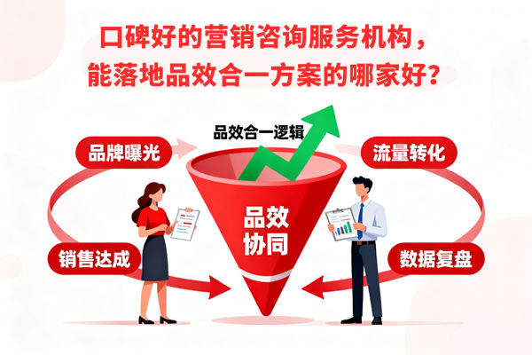 口碑好的營銷咨詢服務機構，能落地品效合一方案的哪家好？