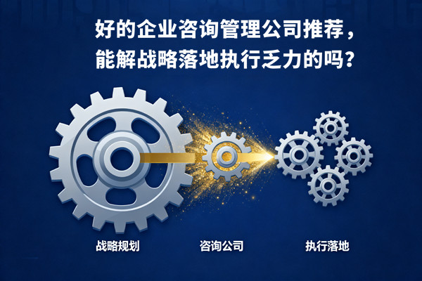 好的企業咨詢管理公司推薦，能解戰略落地執行乏力的嗎？