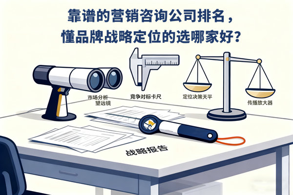 靠譜的營銷咨詢公司排名，懂品牌戰略定位的選哪家好？